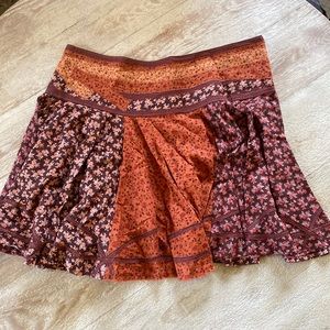 Free People Flowy Skirt size M/L